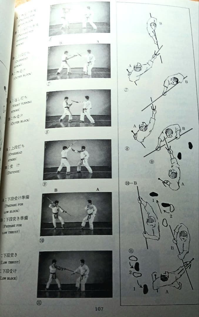 井上元勝 琉球古武術 天の巻・地の巻2冊セット(英語版)