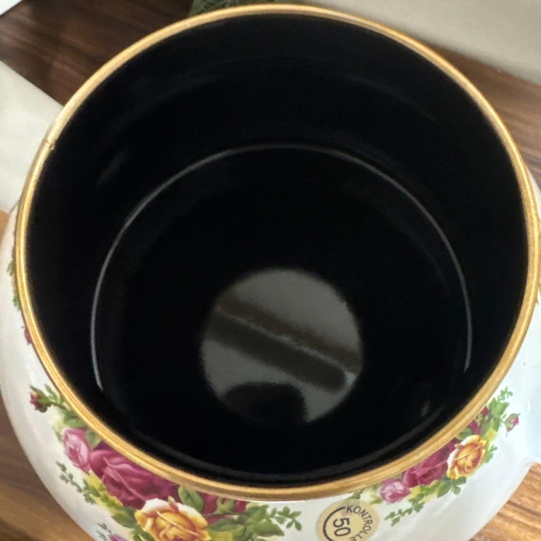 (未使用・送料無料】ロイヤルアルバート オールドカントリーローズ ケトル ヤカン