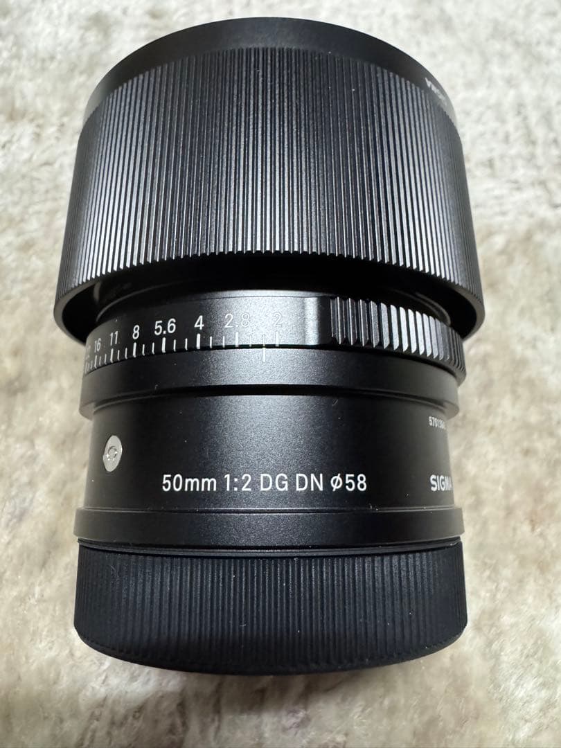 SIGMA 50mm F2 DG DN レンズ Lマウント（新品同様）