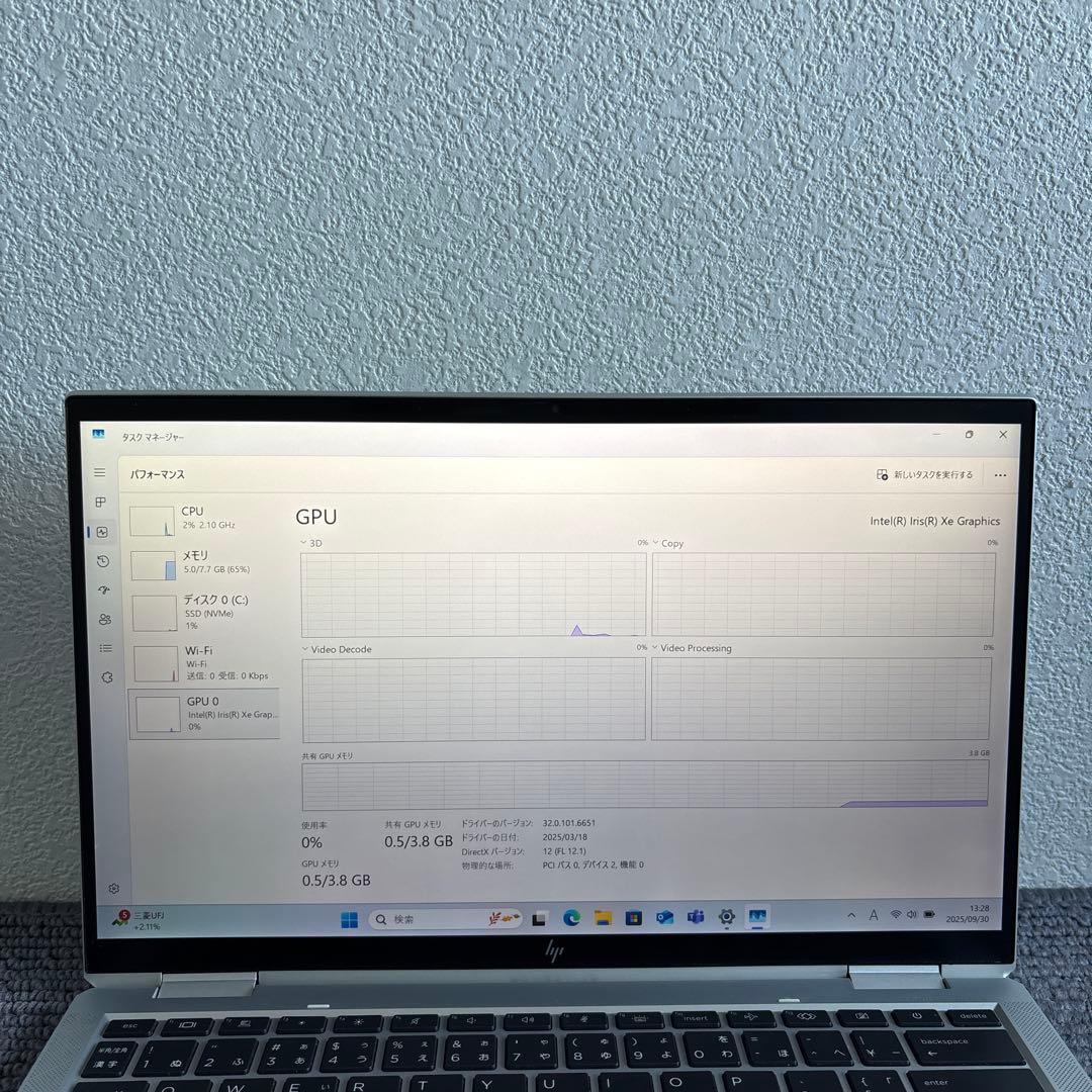 HP EliteBook x360 1040 G8 i5-1145G7 タッチ