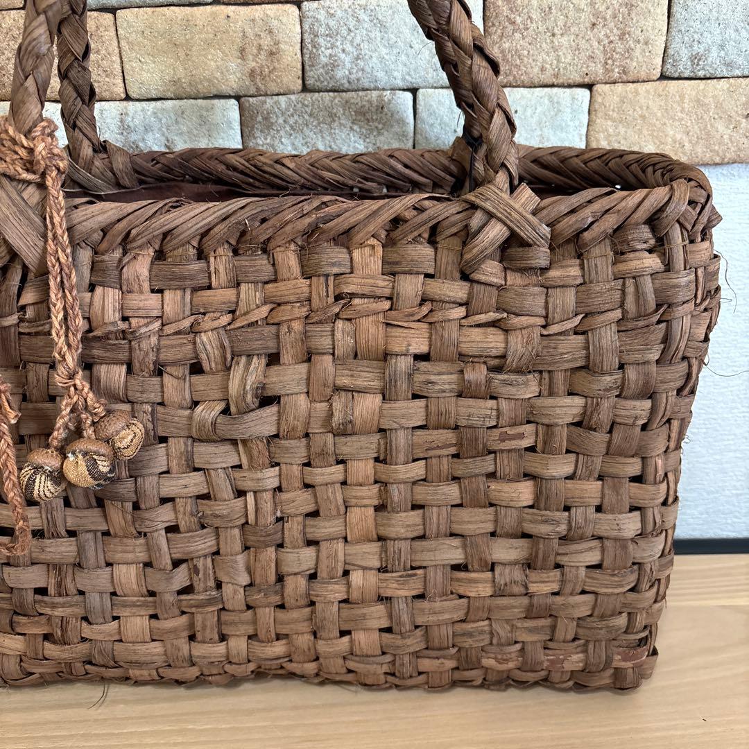 山葡萄　天然素材ハンドバッグ