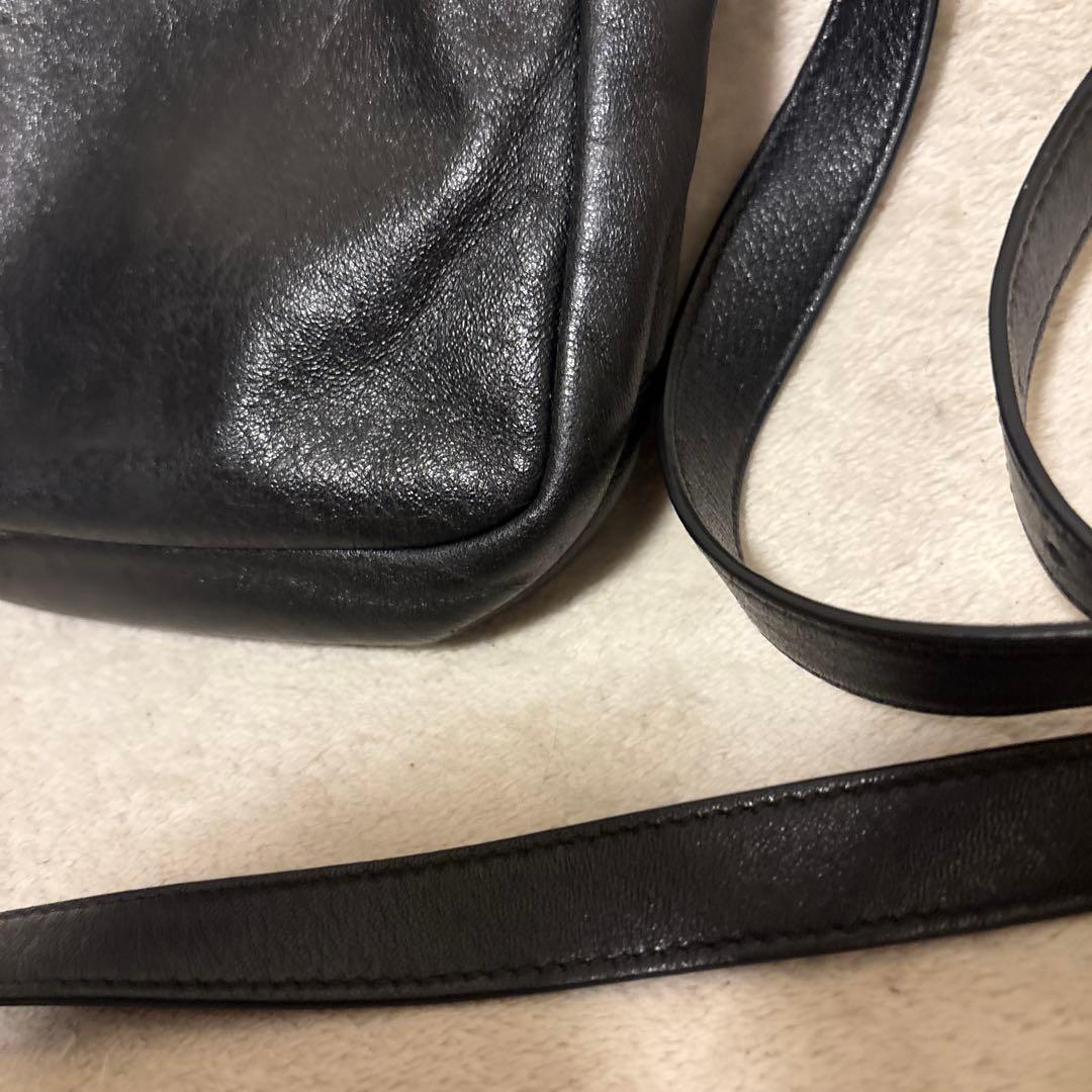 saint laurent paris city shoulder bag 黒