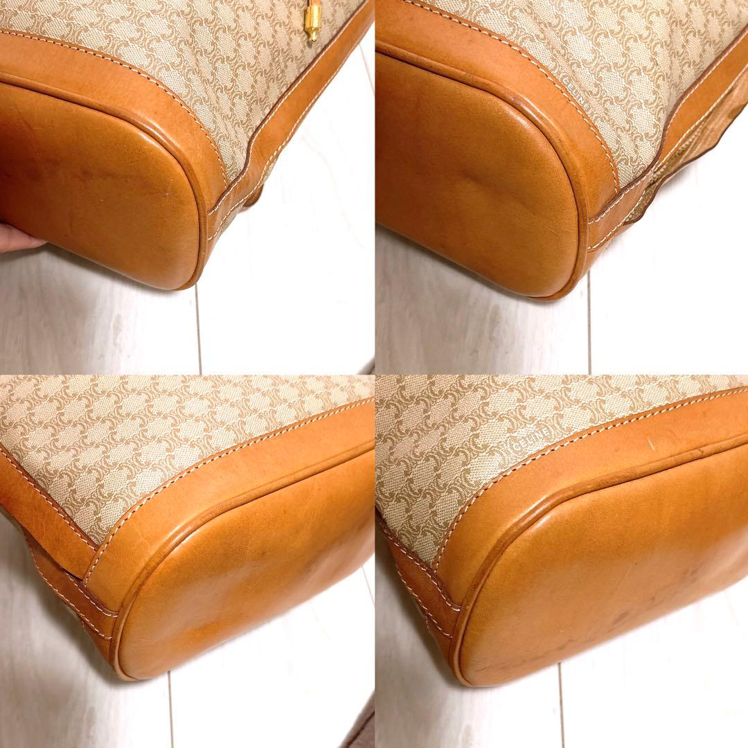 『美品』CELINE(セリーヌ)ショルダーバッグ PVC マカダム柄