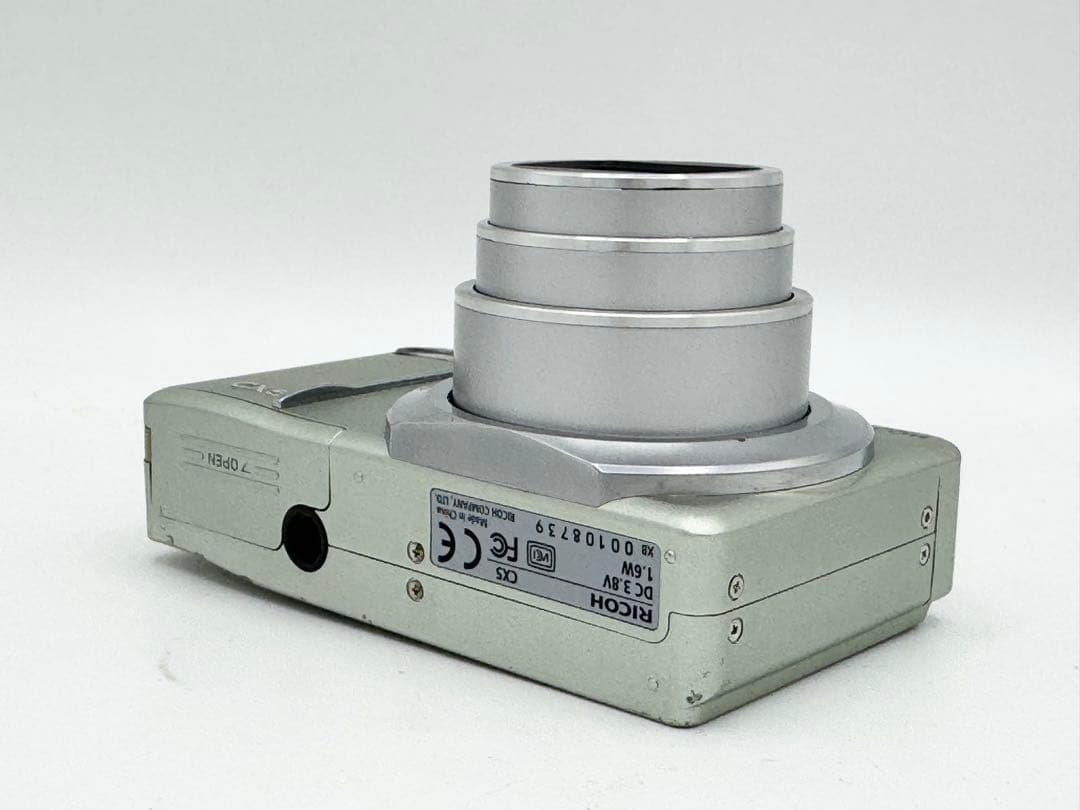 RICOH CX5 完動品 コンデジ 1000万画素 10.7倍ズーム