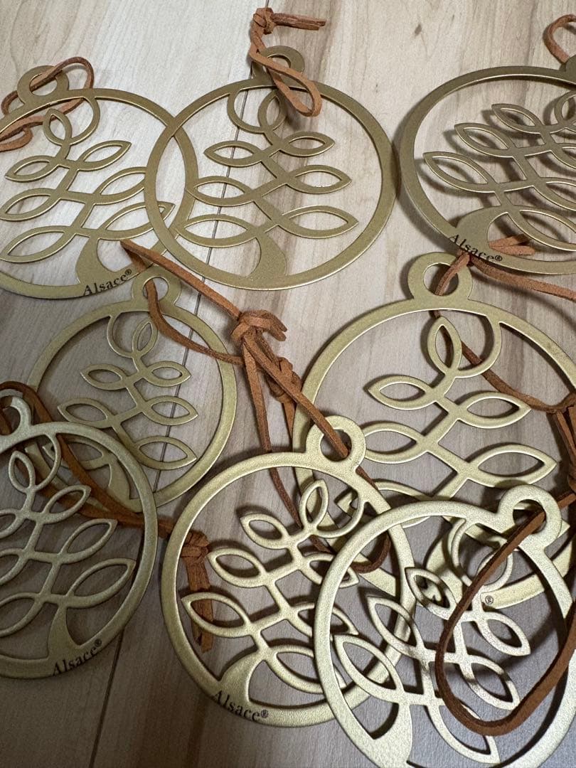 公式 正規品★アルザス クリスマスツリー オーナメント Grace 茶 40p