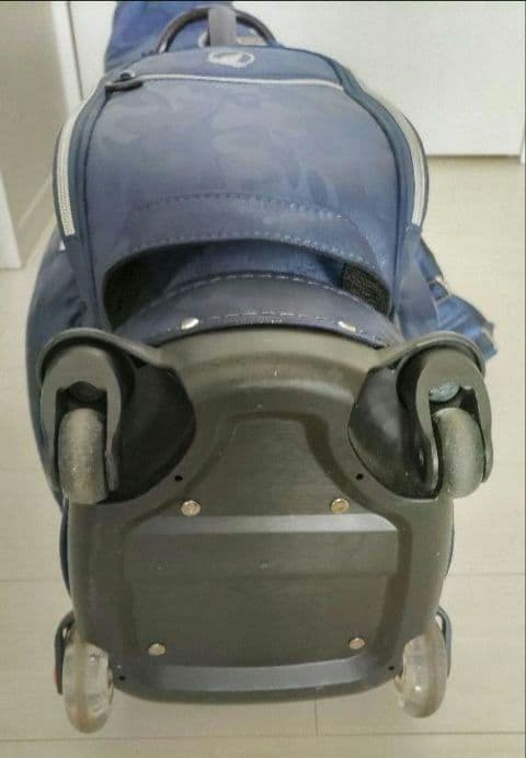 【10/31まで】ホンマゴルフ キャディバッグ キャスター付き ネイビー 迷彩柄