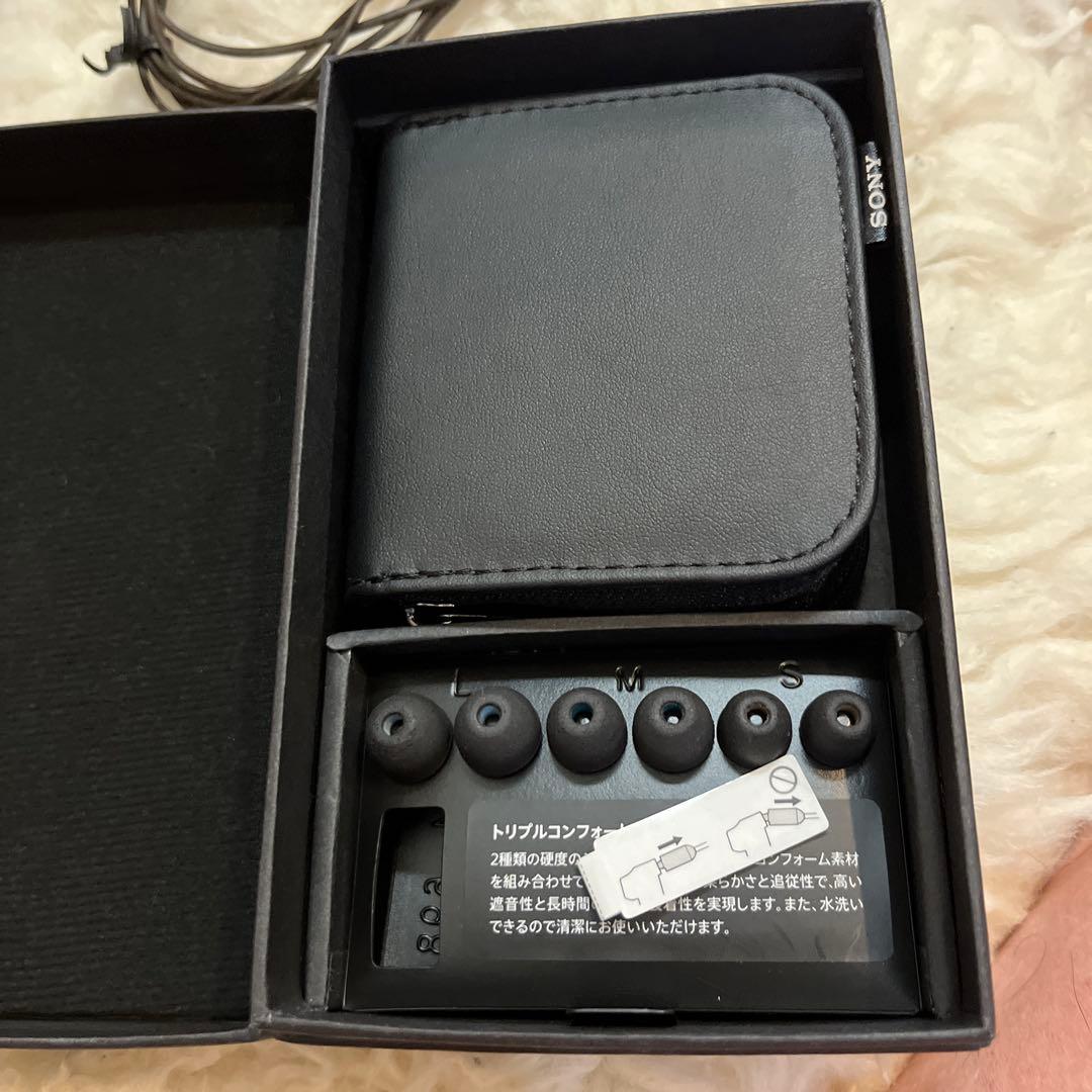 【未使用に近い】SONY XBA-N3 イヤホン 箱・ケーブル・イヤピース付
