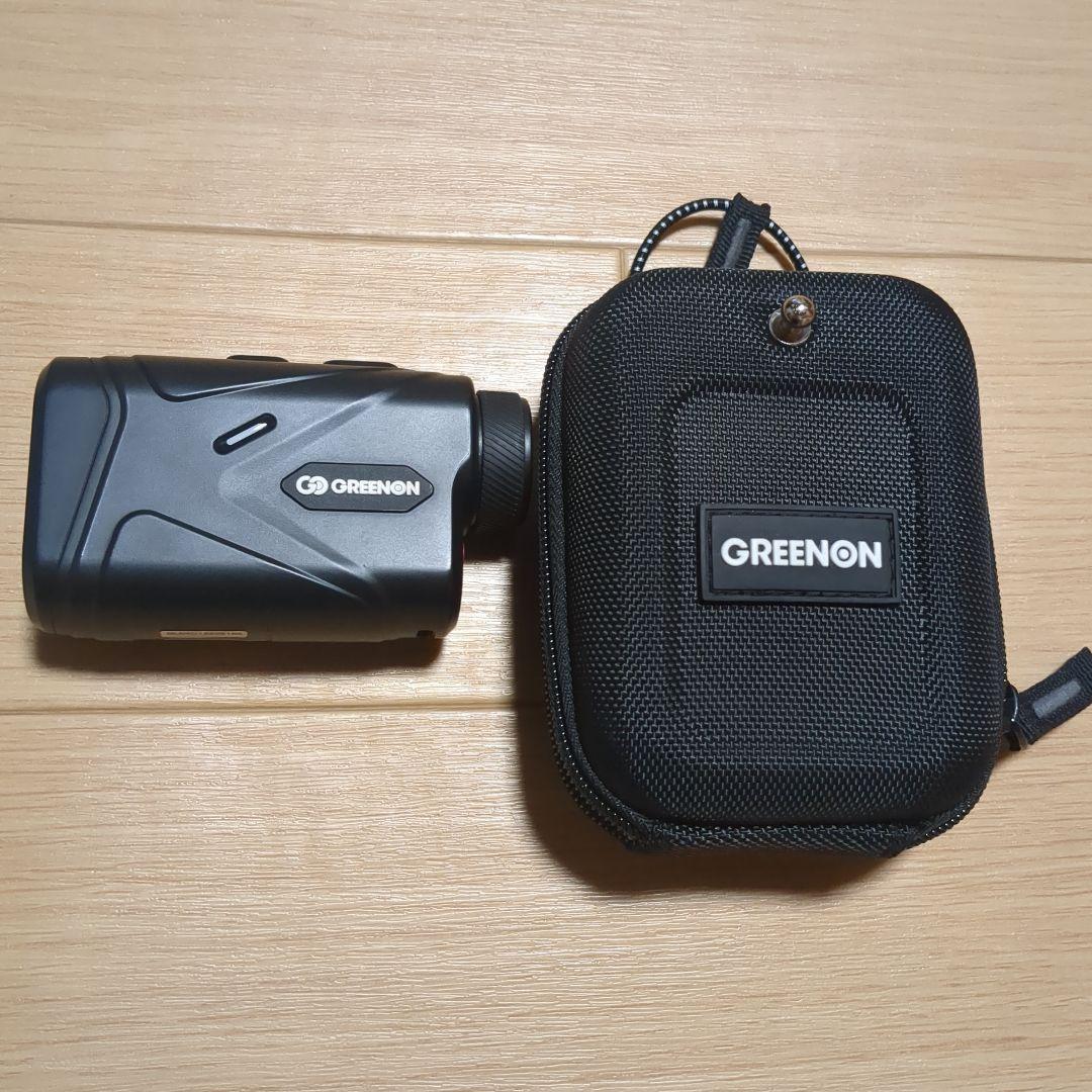 GREENON ゴルフ用レーザー距離計 ブラック