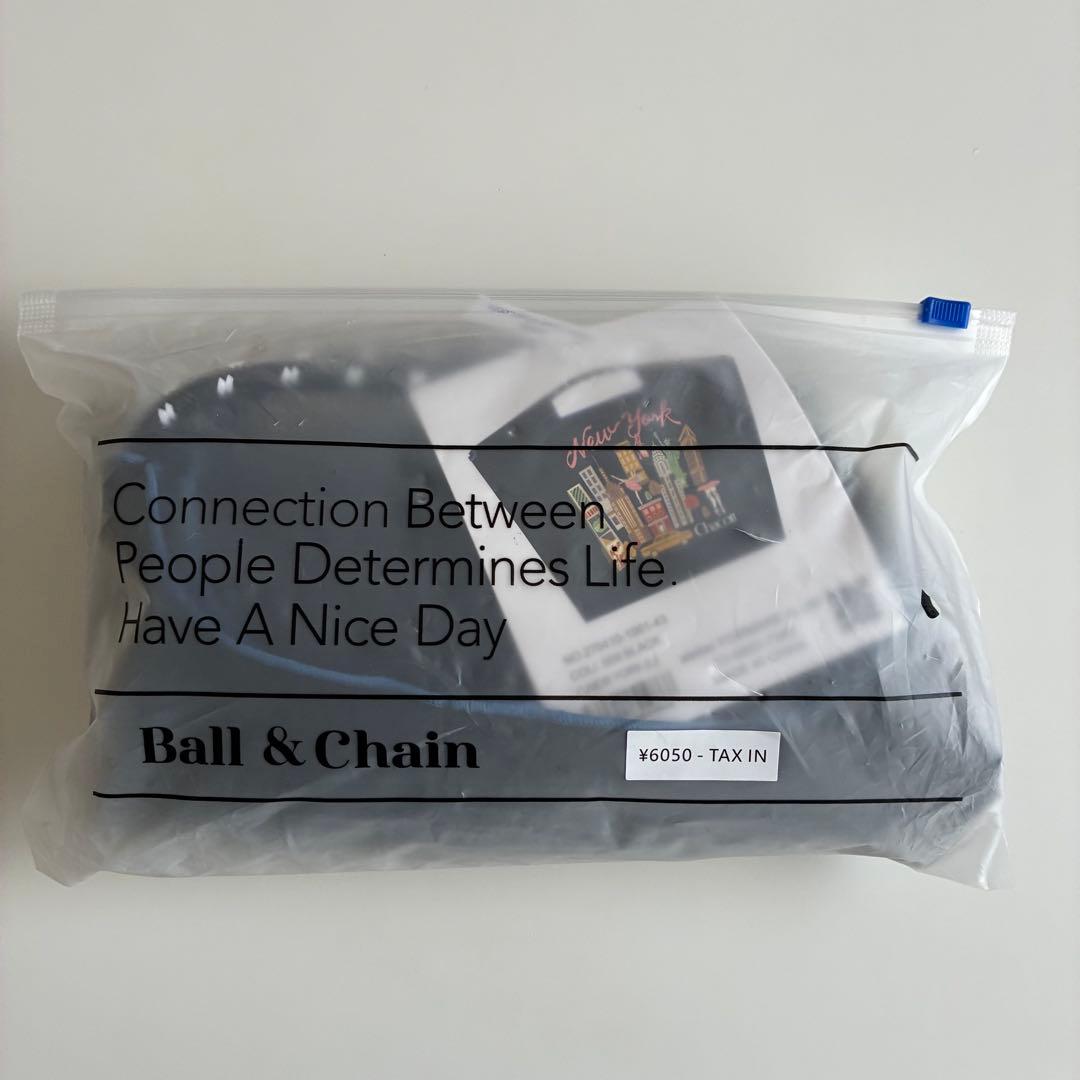 ポールアンドチェーン　チャコット　New York ブラック エコバッグ　L