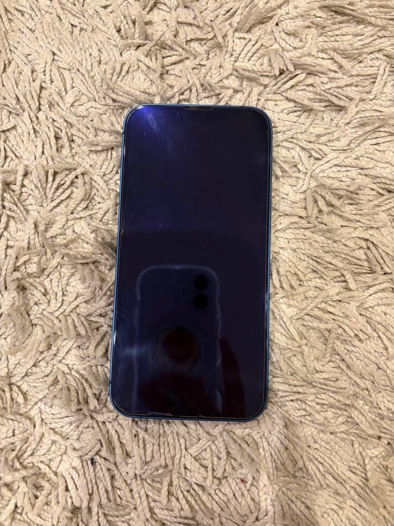 Apple iPhone 13 青 本体 充電ケーブル付き