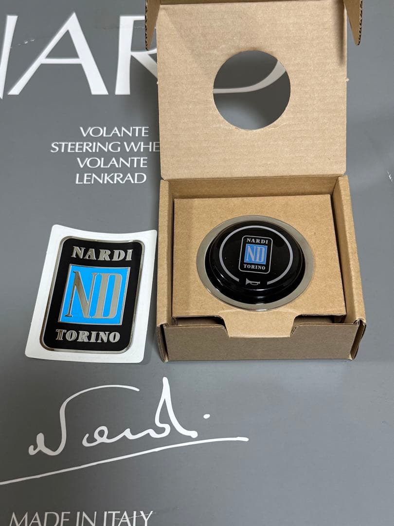 Nardi ステアリングホイール E. Nardiサイン入り2024限定モデル