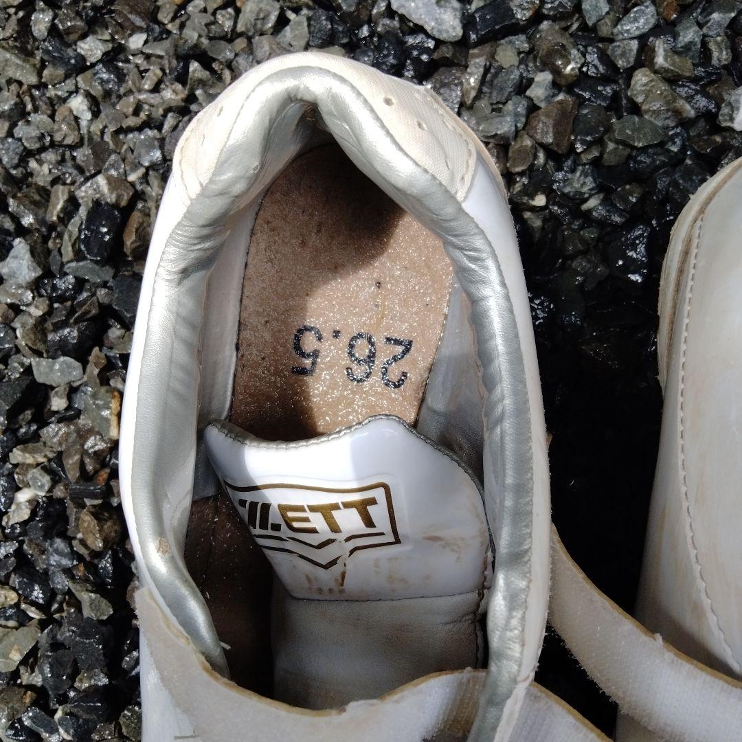 ZETT BSR2207WMB-1111野球スパイク 埋込みスパイク26.5cm