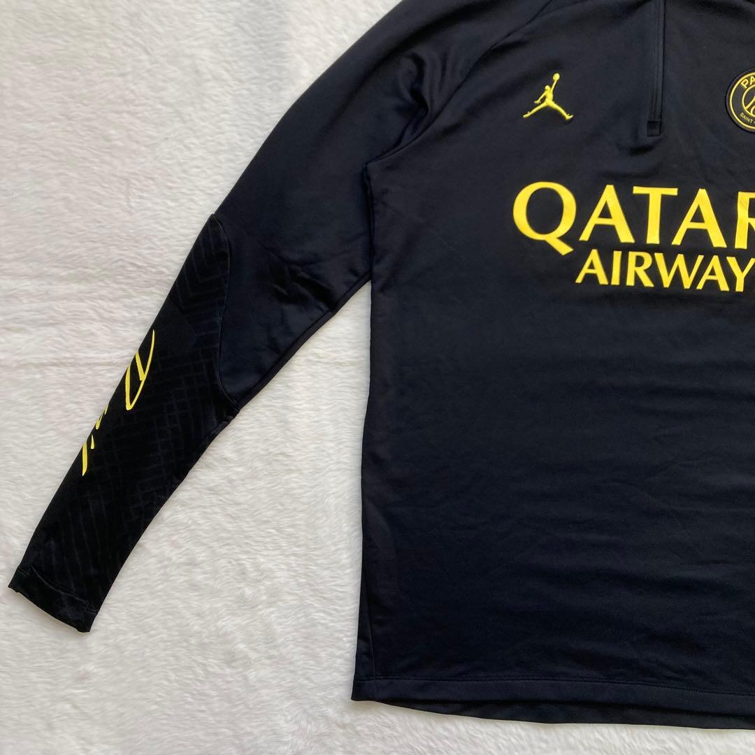 ✨極美品✨ パリサンジェルマン　PSG　ジョーダン　トレーニングウェア　黒黄　M