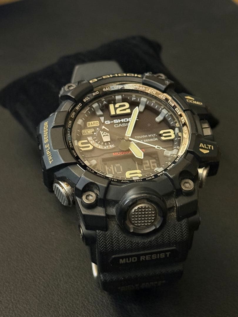 G-SHOCK Mudmaster トリプルセンサー