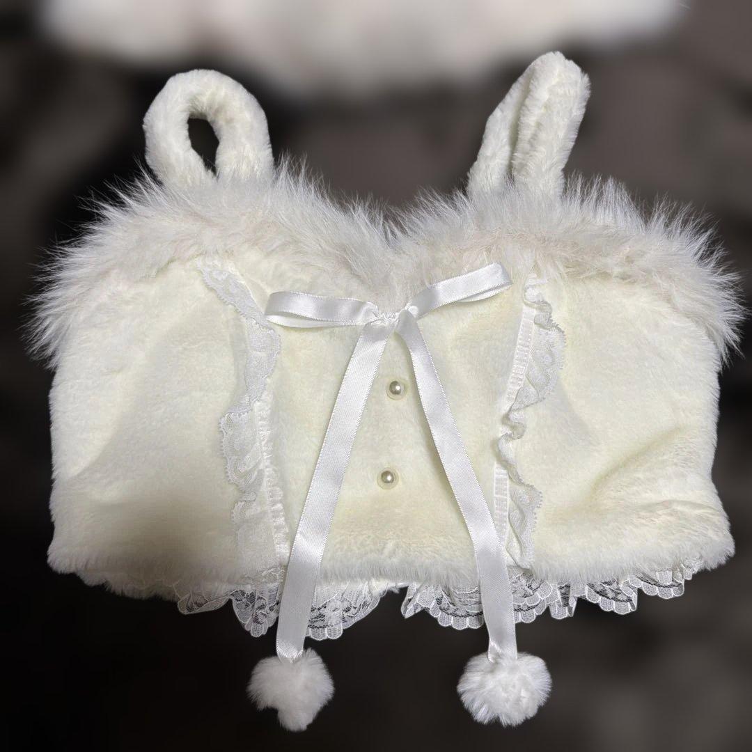 Malymoon コスプレ サンタ クリスマス 猫 ネコ耳 キャット ホワイト