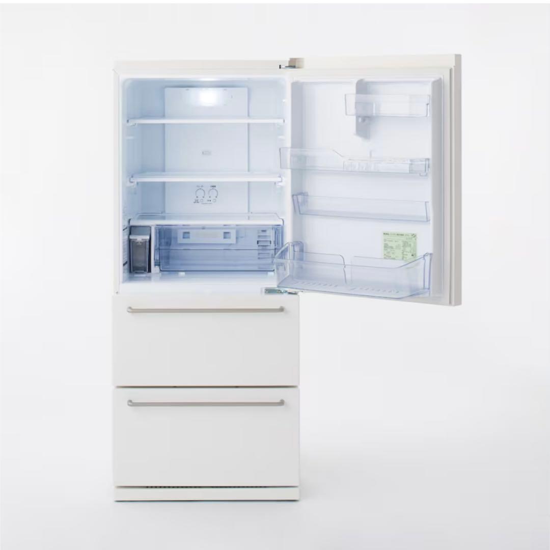 無印　冷蔵庫　2021年製　設置配送料込み 272リットル　ホワイト　白