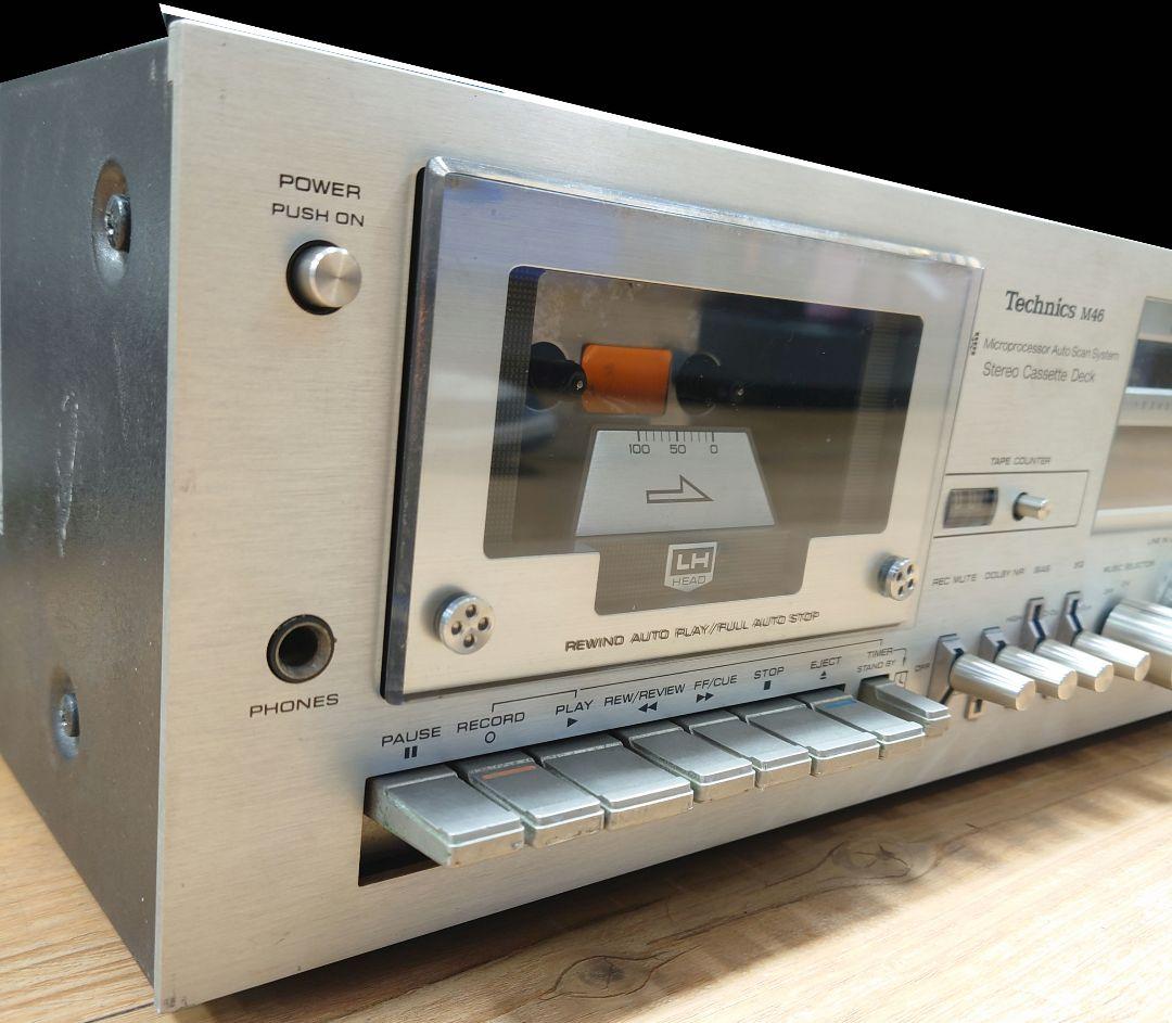 【￥74,800・1979年】Technics　RS- M46 カセットデッキ