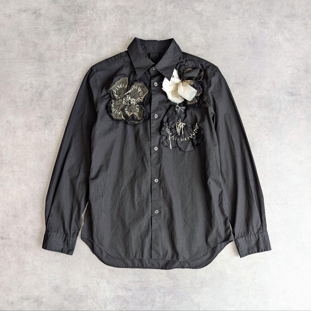 TAO COMME des GARCONS コサージュ デザインシャツ タオ