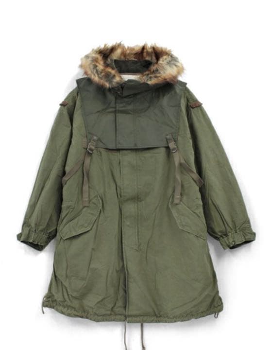 依頼のため値下げしました。新品！RNA /リメイクロングミリタリーコート