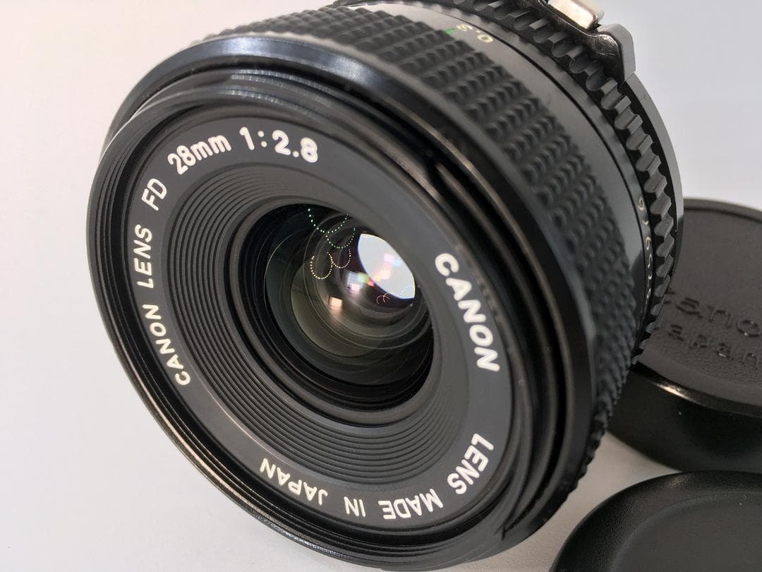 Canon New FD 28mm F2.8 キャノンレンズ #1910