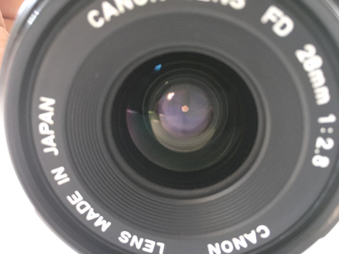 Canon New FD 28mm F2.8 キャノンレンズ #1910