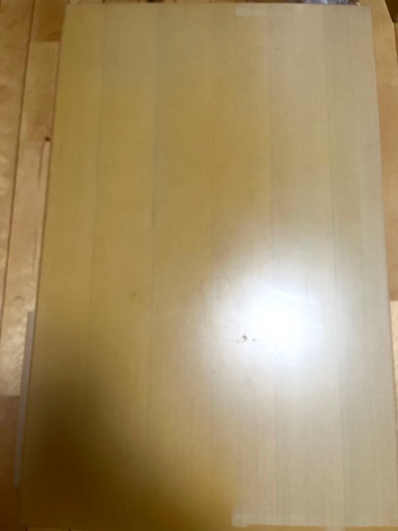 【直接取りに来れる方】木製学習机 デスクライト付き　ヒカリサンデスク