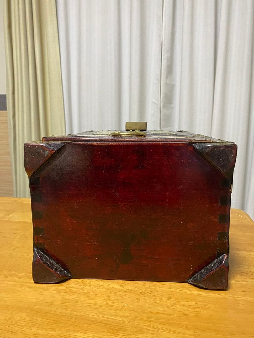 アジアン家具 木製宝石貴金属収納ボックス