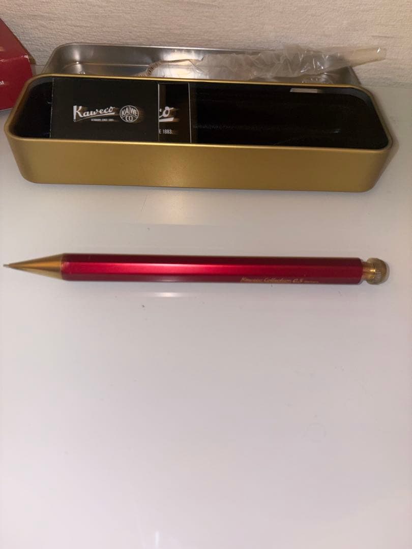 KAWECO レッド シャープペンシル0.5