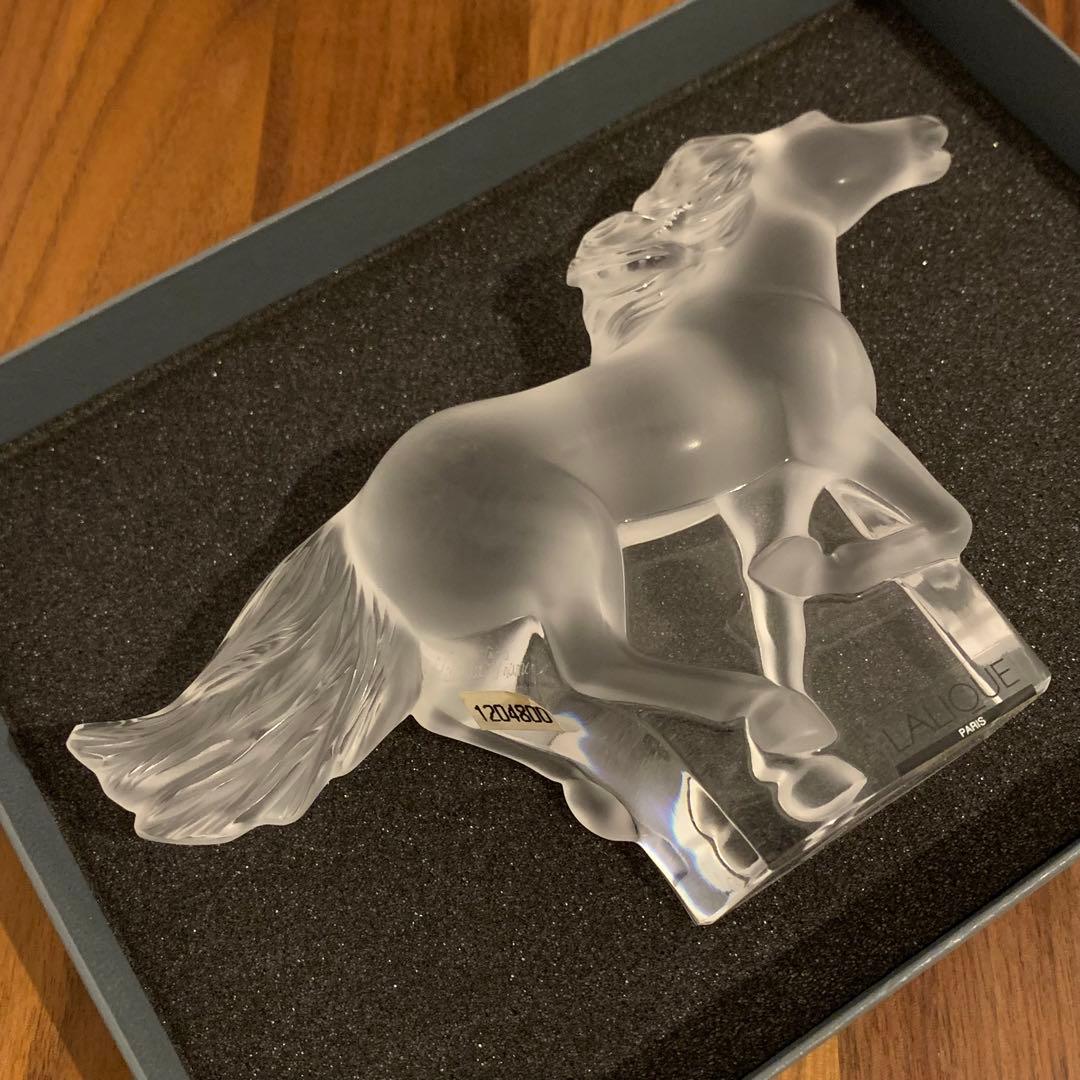 ⭐️定価143,000円⭐️ラリック⭐️未使用⭐️オブジェ⭐️置物⭐️馬⭐️最高級品⭐️セレブ⭐️