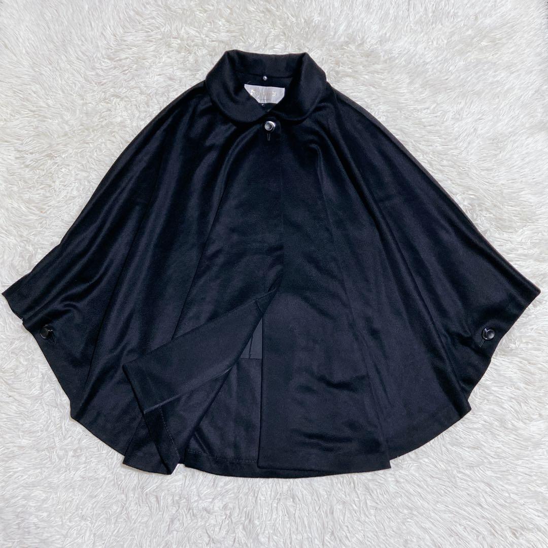 FUJII KEORI 藤井毛織　カシミヤ100% ポンチョ　ケープコート