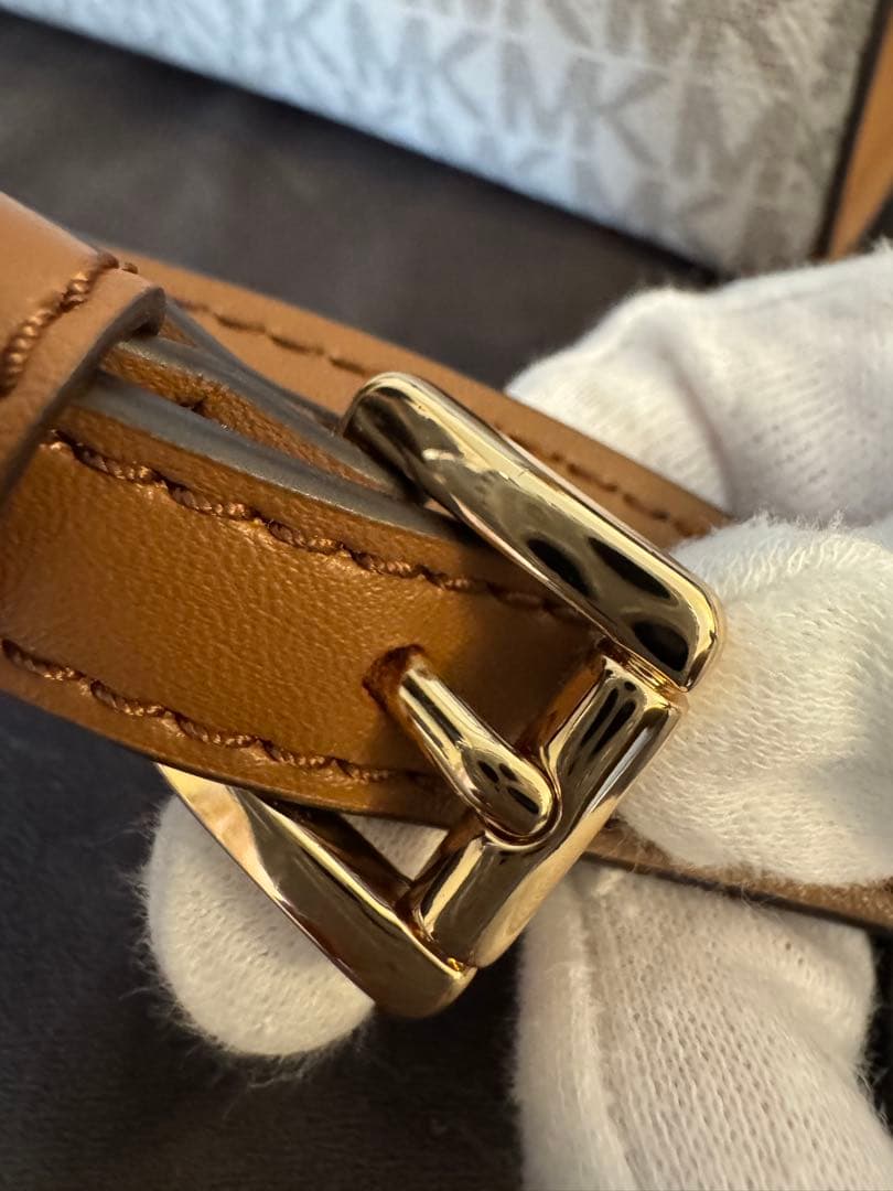 美品✴︎MICHAEL KORS HAMILTON サッチェル MKシグネチャーM
