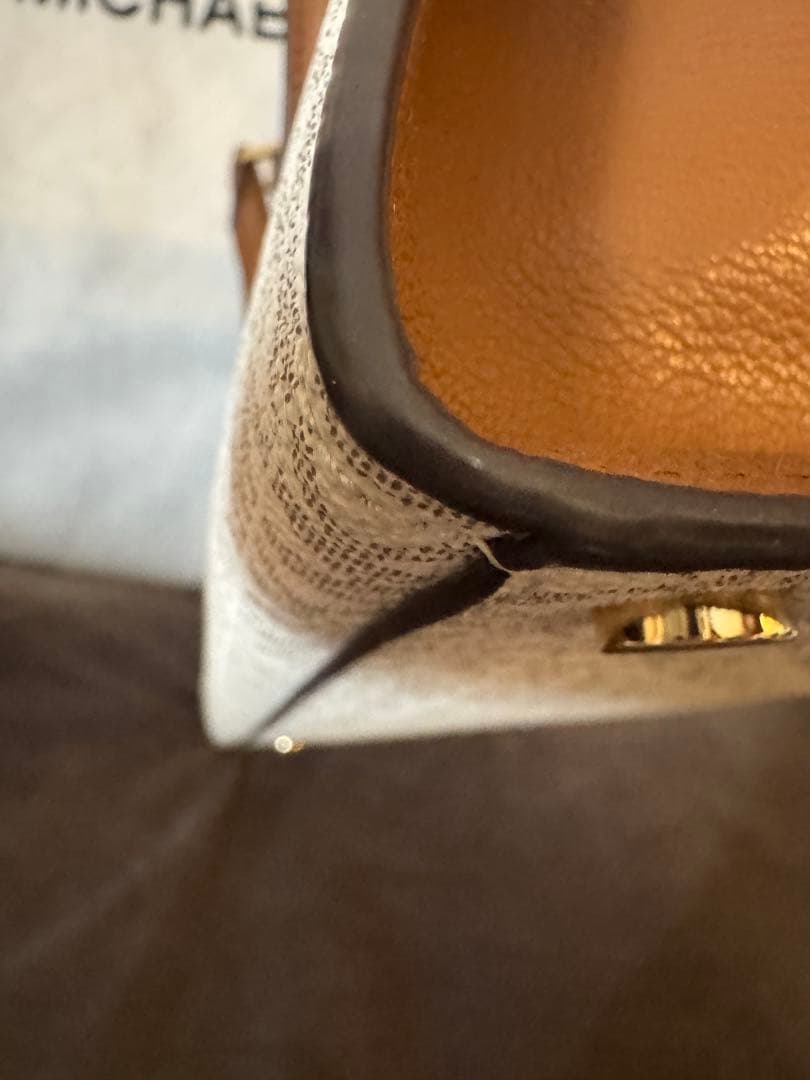 美品✴︎MICHAEL KORS HAMILTON サッチェル MKシグネチャーM