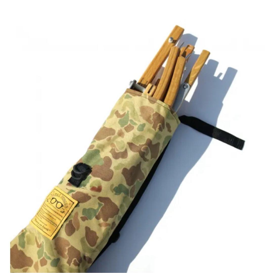 ネイタルデザイン　カーミットチェア　カモ柄