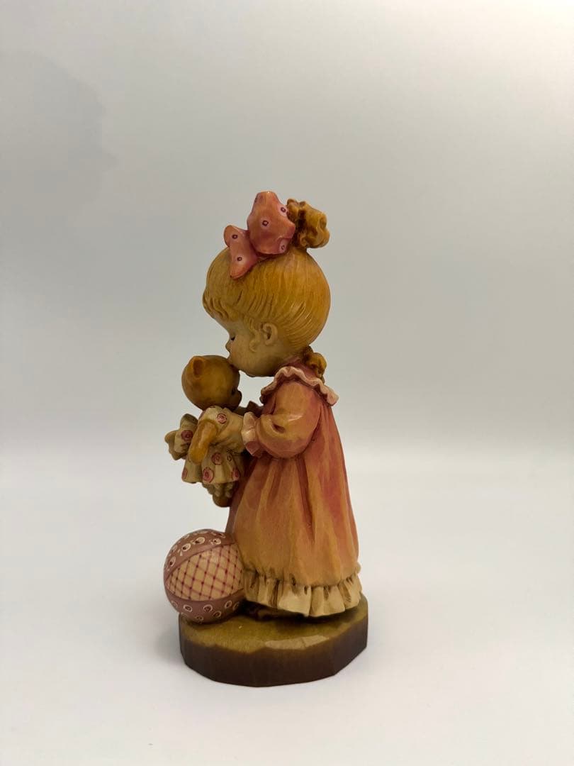 ANRI 木彫り人形 2000体限定 キス アンリ フィギュア フィギュリン