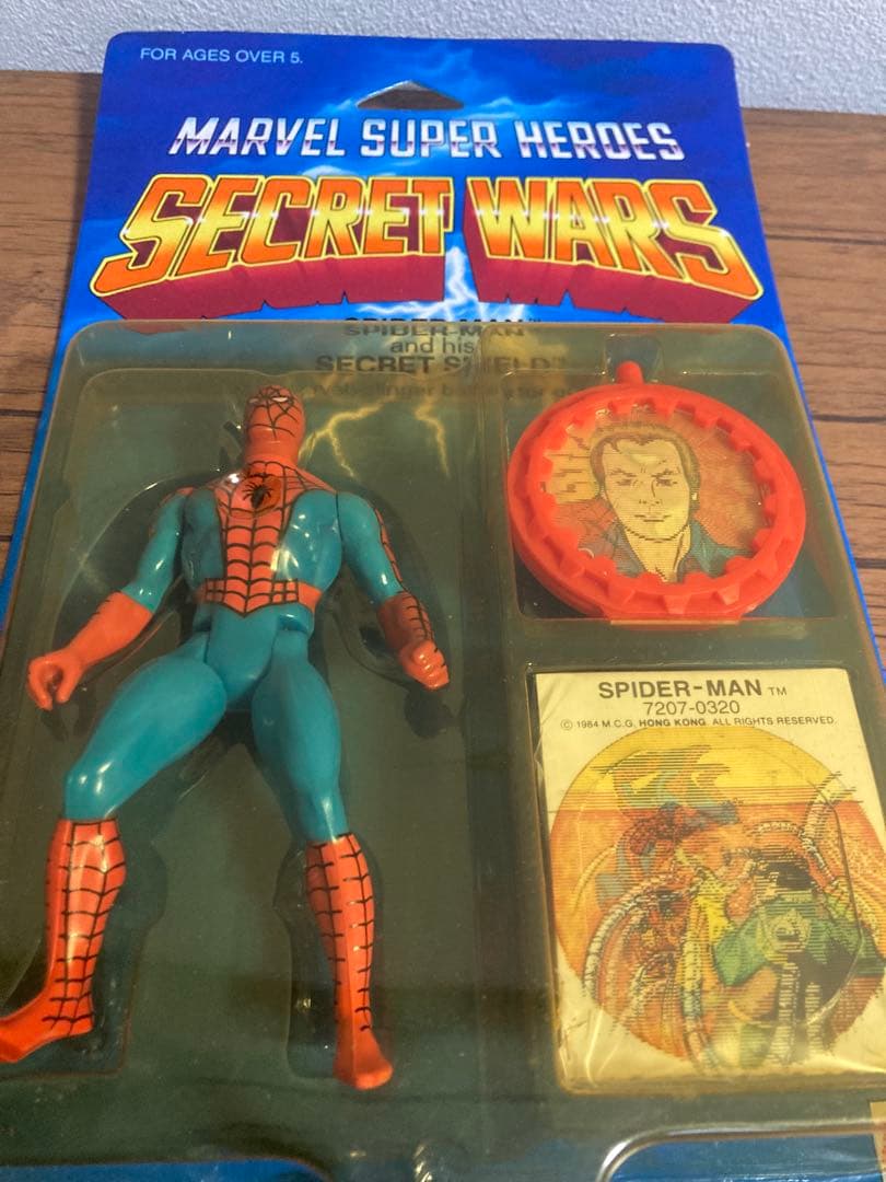 1984年当時物　未開封　マテル製　スパイダーマン　フィギュア