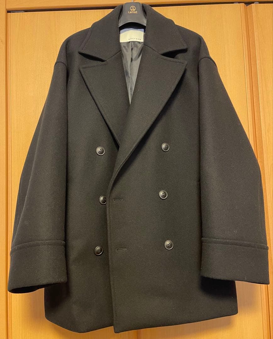 uncrave TAKUMI ピーコート Uサイズ 黒