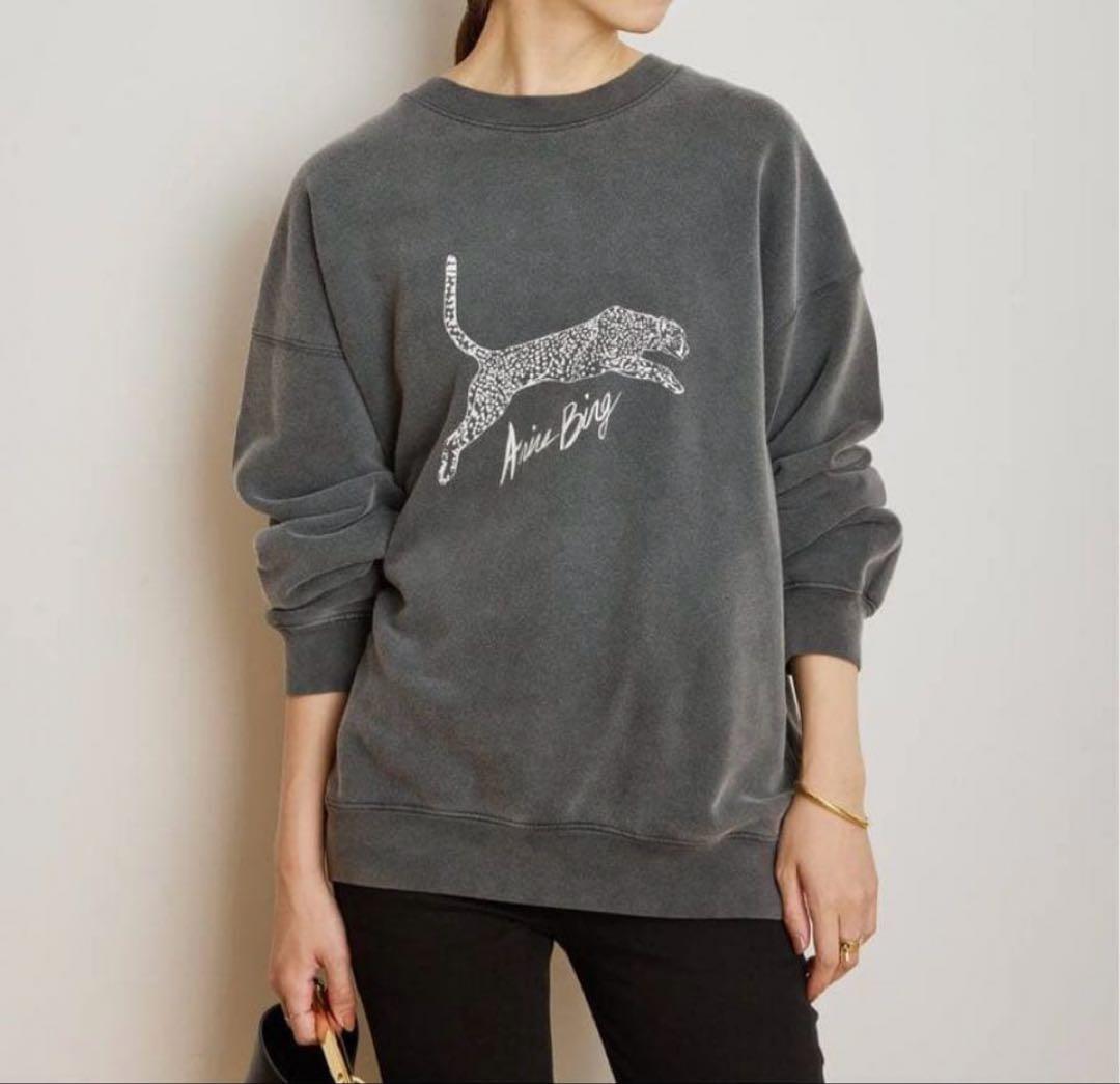 Deuxieme Classe☆ANINE BING LEOPARD SWEAT