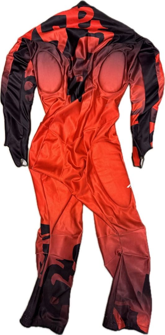 ミズノ スキーウェア A500DM-502 レッド/ブラック M-LO