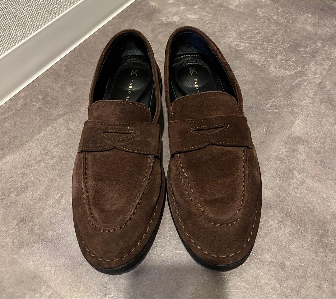 【EDIT. FOR LULU】FABIO RUSCONI スエードローファー