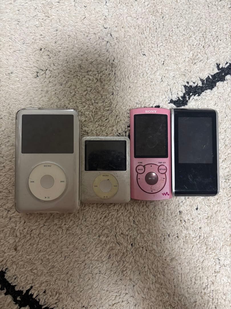 ガラケー スマホ iPhone iPod ウォークマン まとめ ジャンク