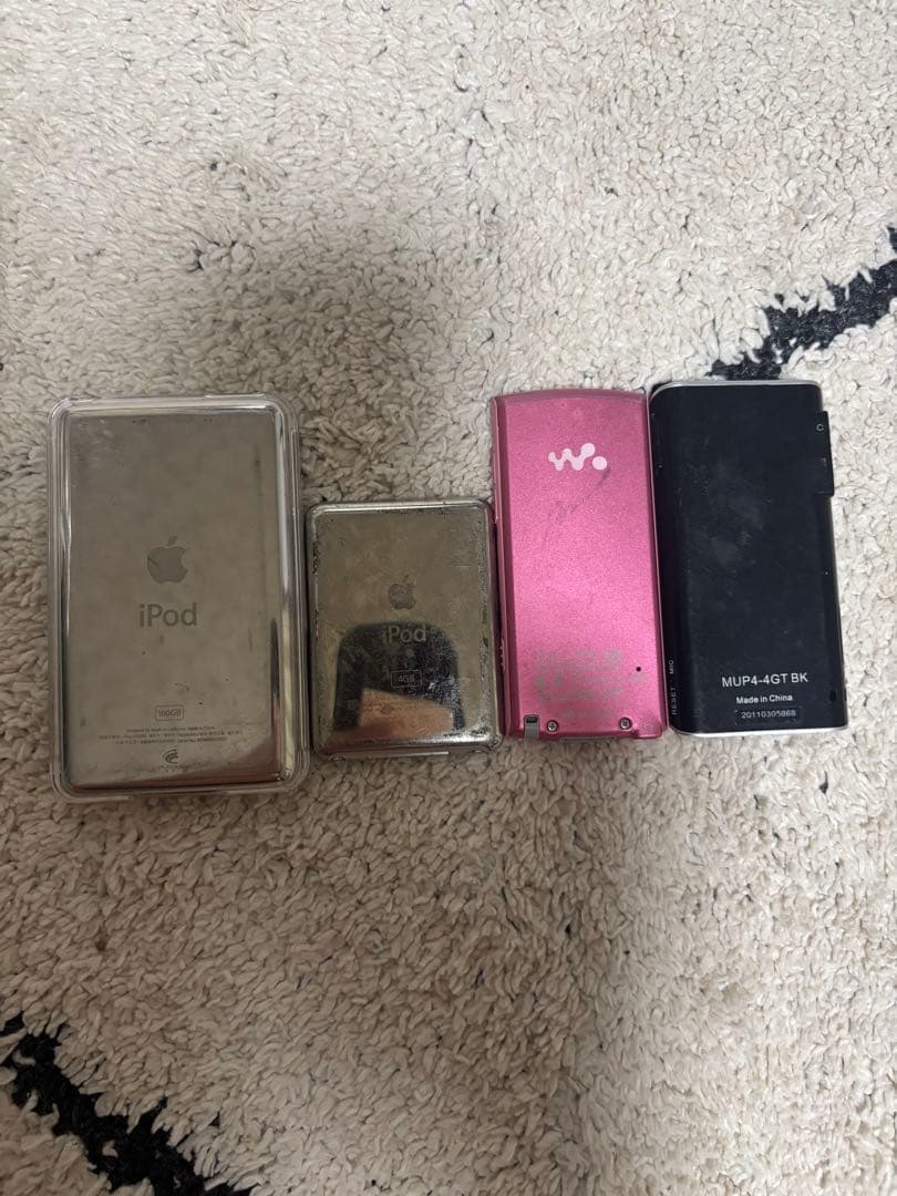 ガラケー スマホ iPhone iPod ウォークマン まとめ ジャンク