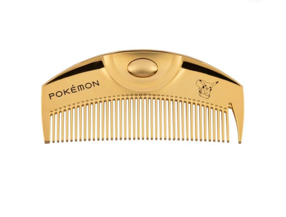 ラブクロムポケモンモデルゴールド <ピカチュウ> LOVECHROMEヘアコーム