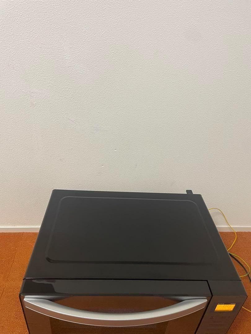 美品 Haier 2021年製 電子レンジ スタイリッシュモデル Hzフリー