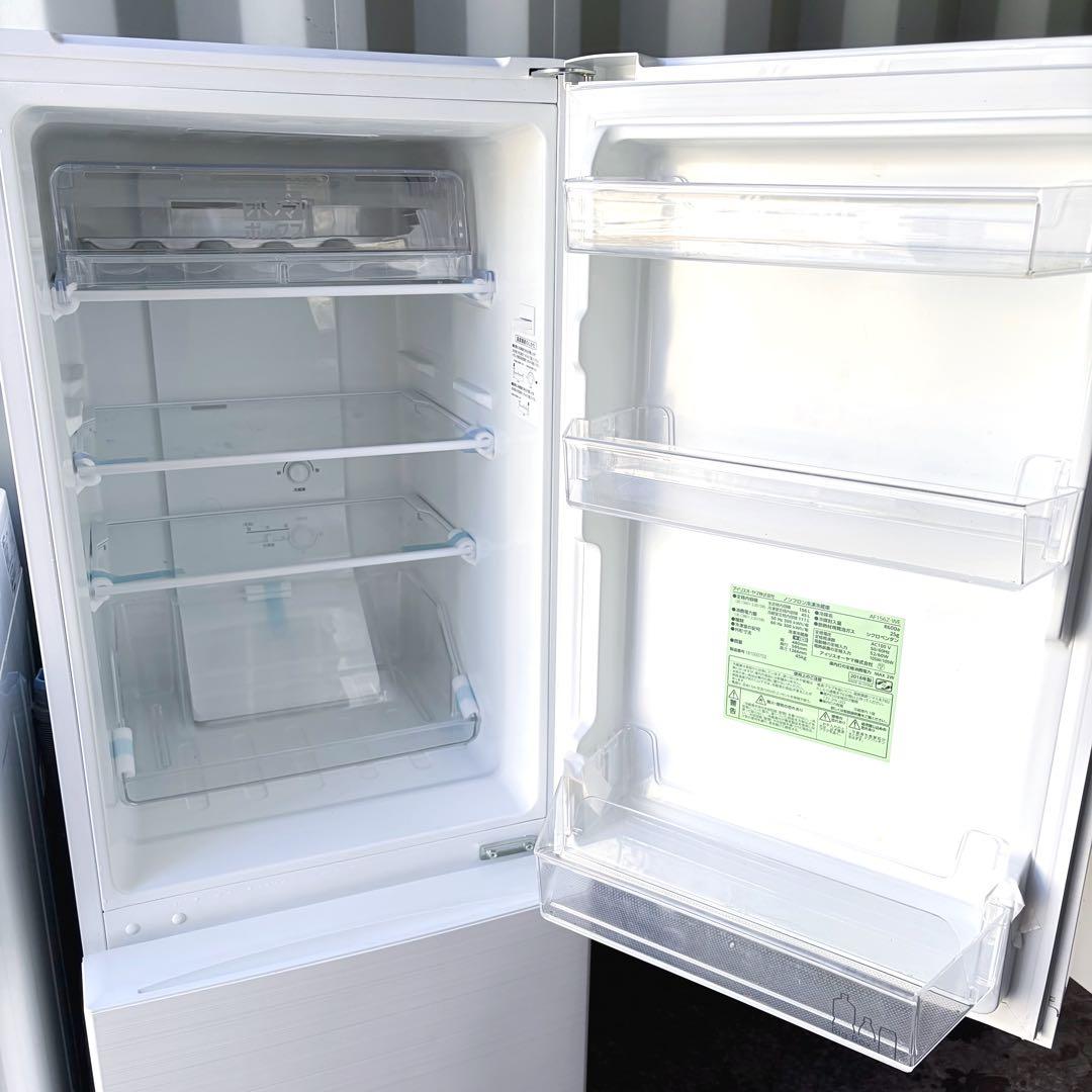 運搬取付無料！ホワイト純正IRIS3点・無印電子レンジの4点セット！完動超美品！