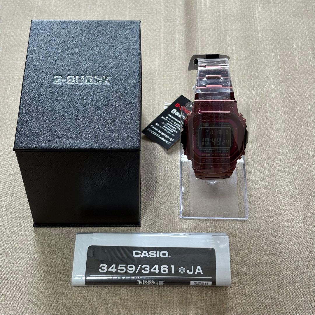 【新品未使用】CASIO G-SHOCK GMW-B5000RD-1JF