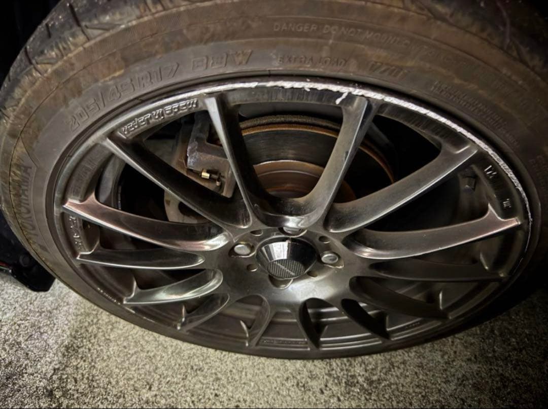 WedsSport SA72R 205／45 R17用ホイール4本セットマツダ2