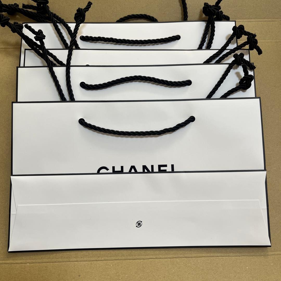 CHANEL シャネル ショッパー 紙袋 中サイズ　100枚