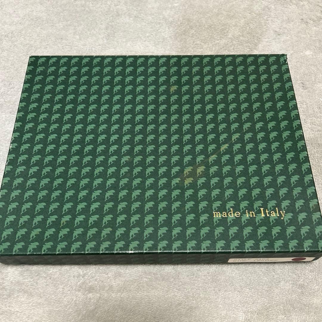 【極美品　新品未使用】 WAKO 銀座和光 イタリア製　本革写真立て