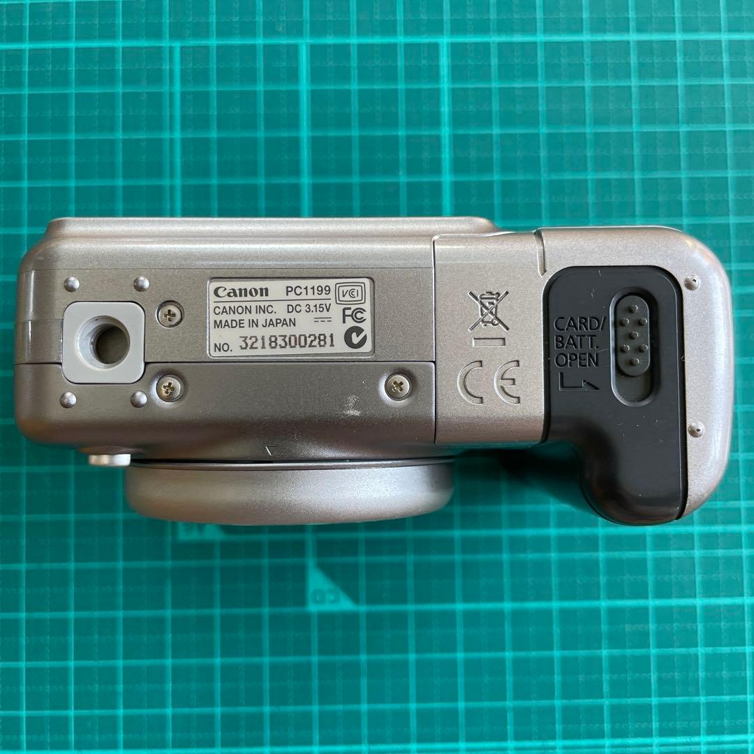 オールドコンデジ Canon PowerShot A710 IS レトロデジカメ