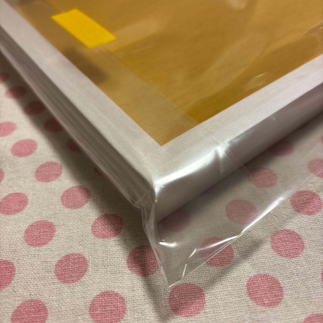 タケダヒロキさん　花猫　木製パネルイラスト